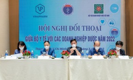 Bộ Y tế đối thoại với c&#225;c doanh nghiệp dược, th&#225;o gỡ kh&#243; khăn, điểm nghẽn để th&#250;c đẩy ph&#225;t triển