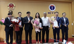 Bộ Y tế c&#244;ng bố quyết định bổ nhiệm nh&#226;n sự tại c&#225;c đơn vị thuộc Bộ