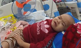 Vợ chồng ngh&#232;o thắt l&#242;ng nh&#236;n con nhỏ đau đớn v&#236; mắc bệnh hiểm ngh&#232;o, kh&#244;ng c&#243; tiền chữa trị