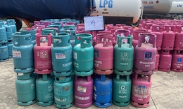Phát hiện công ty sang chiết gas số lượng lớn giả tem mác thương hiệu