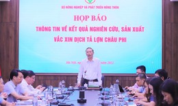 Việt Nam sản xuất th&#224;nh c&#244;ng vaccine dịch tả heo ch&#226;u Phi