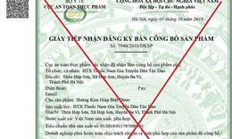 Cảnh b&#225;o giả mạo giấy x&#225;c nhận của Bộ Y tế để b&#225;n sản phẩm Ho&#224;ng Kim Gi&#225;p Biệt Dược tr&#234;n mạng
