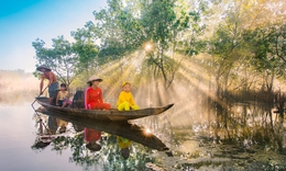 Mùa thu ở Rú Chá đẹp ngất ngây như trời Âu