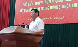 Đảng ủy Bộ Y tế: Tổ chức Hội nghị phổ biến, tuyên truyền, quán triệt kết quả Hội nghị Trung ương 8 khóa XIII