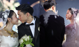Đám cưới Đoàn Văn Hậu ở Thái Bình: Chú rể, cô dâu mướt mải mồ hồ giữa trời tháng 11