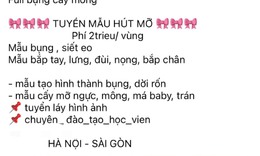 Nở rộ những hội nh&#243;m tuyển mẫu l&#224;m đẹp, chuy&#234;n gia  cảnh b&#225;o