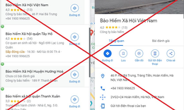 Mạo danh số Tổng đ&#224;i tư vấn v&#224; chăm s&#243;c kh&#225;ch h&#224;ng của cơ quan BHXH thu cước ph&#237; cao