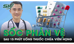 Sốc phản vệ khi tự mua thuốc chữa vi&#234;m họng