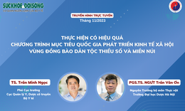 Truyền h&#236;nh trực tuyến: Thực hiện c&#243; hiệu quả Chương tr&#236;nh mục ti&#234;u Quốc gia ph&#225;t triển kinh tế x&#227; hội v&#249;ng đồng b&#224;o d&#226;n tộc thiểu số v&#224; miền n&#250;i