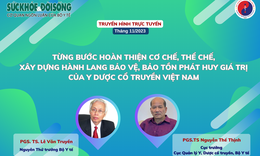 Truyền h&#236;nh trực tuyến: Từng bước ho&#224;n thiện cơ chế, thể chế, x&#226;y dựng h&#224;nh lang bảo vệ, bảo tồn ph&#225;t huy gi&#225; trị của y dược cổ truyền Việt Nam