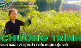 20h tối nay, truyền h&#236;nh trực tiếp Lễ Vinh danh v&#236; sự ph&#225;t triển dược liệu Việt