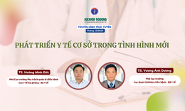 Truyền h&#236;nh trực tuyến: Ph&#225;t triển y tế cơ sở trong t&#236;nh h&#236;nh mới