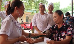 Tân Kỳ, Nghệ An khám sức khỏe, sàng lọc một số bệnh thường gặp ở người cao tuổi