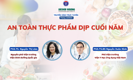 Truyền h&#236;nh trực tuyến: An to&#224;n thực phẩm dịp cuối năm