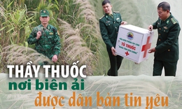 Thầy thuốc nơi bi&#234;n ải được d&#226;n bản tin y&#234;u