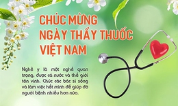 Những mẫu thiệp ch&#250;c mừng ng&#224;y Thầy thuốc Việt Nam 27/2 online đẹp nhất