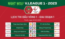 Lịch thi đấu V-League 2023 v&#242;ng 1: Tưng bừng đại chiến khai hội