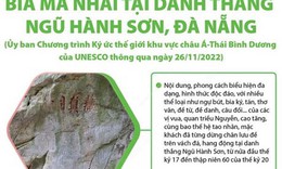 Bia ma nhai ở danh thắng Ngũ H&#224;nh Sơn - Di sản tư liệu ch&#226;u &#193; - Th&#225;i B&#236;nh Dương