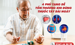 Cảnh b&#225;o 4 phủ tạng dễ tổn thương nặng khi d&#249;ng thuốc t&#226;n dược d&#224;i ng&#224;y