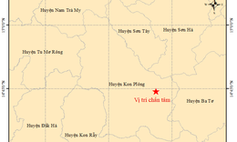 Kon Tum lại xảy ra 4 trận động đất trong một ng&#224;y