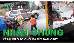 Vụ xe chở ma t&#250;y đ&#226;m CSGT tử vong: Nh&#226;n chứng b&#224;ng ho&#224;ng kể lại khoảnh khắc tai nạn