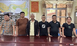 Triệt phá sới bạc xóc đĩa, khởi tố 6 đối tượng