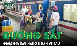 Đường sắt giảm gi&#225; s&#226;u h&#224;ng ng&#224;n v&#233; t&#224;u hỏa phục vụ h&#224;nh kh&#225;ch dịp H&#232; 2023