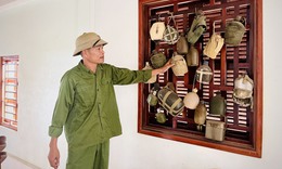 "Gia tài" của người đàn ông mê sưu tầm kỷ vật thời chiến