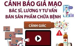 Cảnh b&#225;o giả mạo b&#225;c sĩ, lương y tư vấn b&#225;n sản phẩm chữa bệnh