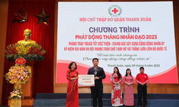 C&#244;ng ty Cổ phần Nhật Minh Holdings Group chung tay chăm s&#243;c sức khỏe c&#225;n bộ Hội Chữ thập đỏ