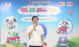 'Vui Tết Thiếu nhi' tại Bệnh viện Sản Nhi tỉnh Phú Thọ
