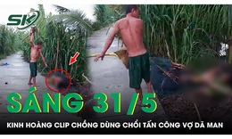 C&#244;ng an v&#224;o cuộc x&#225;c minh clip chồng d&#249;ng chổi đ&#225;nh vợ ở Vĩnh Long