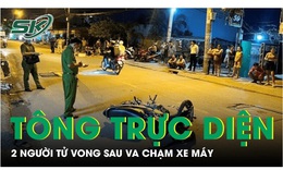 R&#249;ng m&#236;nh hiện trường 2 xe m&#225;y t&#244;ng nhau trực diện khiến 2 người tử vong tại chỗ ở TP.HCM