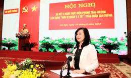 Bộ trưởng Bộ Y tế: Tiếp tục triển khai hiệu quả Chương trình kết hợp quân dân y chăm sóc sức khoẻ nhân dân