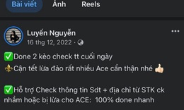 Ph&#225; đường d&#226;y mua b&#225;n tr&#225;i ph&#233;p th&#244;ng tin t&#224;i khoản ng&#226;n h&#224;ng: Cơ quan c&#244;ng an cảnh b&#225;o g&#236;?