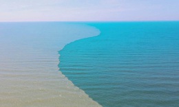 Hiện tượng kỳ thú nước biển Sầm Sơn chia thành 2 màu xanh – vàng rõ rệt và lý giải của người dân địa phương