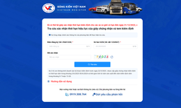 Danh sách phương tiện tự gia hạn kiểm định đến hết năm 2023 đã được cập nhật