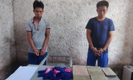 Hai anh em ruột vận chuyển 7 b&#225;nh heroin xuy&#234;n quốc gia