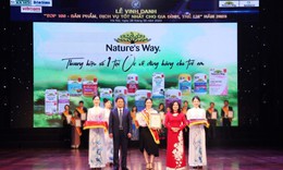 Nature&#39;s Way - Thương hiệu 3 lần lọt Top 100 sản phẩm tốt nhất cho gia đ&#236;nh v&#224; trẻ em Việt Nam