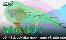 B&#227;o số 1 c&#243; thể l&#224; cơn b&#227;o mạnh ảnh hưởng đến Bắc Bộ trong v&#224;i năm gần đ&#226;y