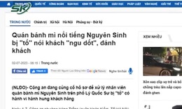 Qu&#225;n b&#225;nh m&#236; nổi tiếng phố cổ bị tố mắng chửi, đ&#225;nh kh&#225;ch v&#236; l&#253; do kh&#244;ng tưởng