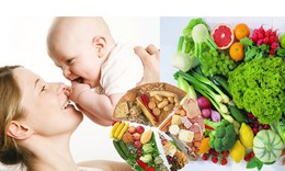 Dinh dưỡng cho mẹ ảnh hưởng đến một số vi chất, lượng sữa tiết ra cho con