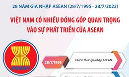 Việt Nam c&#243; nhiều đ&#243;ng g&#243;p quan trọng v&#224;o sự ph&#225;t triển của ASEAN
