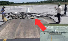 Lý giải nguyên nhân bong tróc đường băng sân bay Vinh
