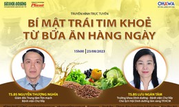 Truyền h&#236;nh trực tuyến: B&#225;c sĩ Bệnh viện Chợ Rẫy chia sẻ b&#237; mật để c&#243; một tr&#225;i tim khỏe mạnh