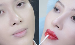 Phun xăm môi khi nào cần dặm lại?