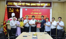 Bộ Y tế bổ nhiệm Ph&#243; Ch&#225;nh Thanh tra Bộ