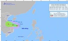&#193;p thấp nhiệt đới tiến s&#225;t Quảng Ng&#227;i - Đ&#224; Nẵng, miền Trung mưa rất lớn