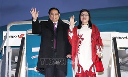Thủ tướng Phạm Minh Ch&#237;nh tới Thụy Sĩ, bắt đầu chuyến c&#244;ng t&#225;c dự WEF Davos 2024