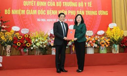 Bộ Y tế điều động, bổ nhiệm GS.TS Nguyễn Duy &#193;nh l&#224;m Gi&#225;m đốc Bệnh viện Phụ sản TW